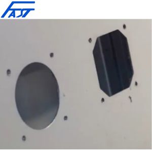 Jinan FASTCNC Electrical Cabinets Front Panel Steel Cabinet Drilling Milling