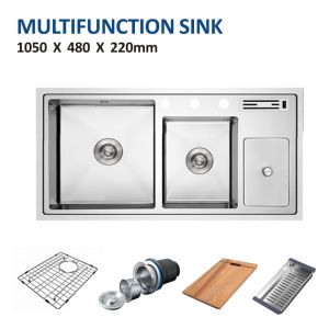 42' Top Mount Multi Function Kitchen Sink Knife Holder 105x48
