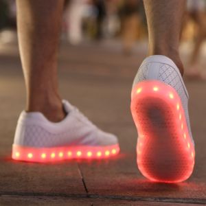 Customizable Led Shoes App Control , Light Up Tennis Shoes For Adults