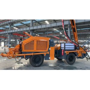 China Robotic Shotcrete Spraying Machine UPS-20J with 20m3/h Capacity and 8.5m Shotcrete Distance Powered by Cummins Engine on sale China Robotic Shotcrete Spraying Machine UPS-20J with 20m3/h Capacity and 8.5m Shotcrete Distance Powered by Cummins Engine on sale