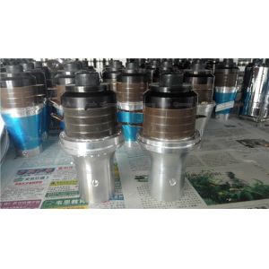 Inverted Flange Ultrasonic Piezoelectric Transducer For Non Woven Sealing