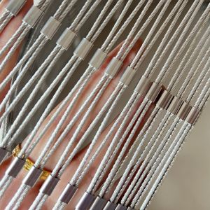 Stainless Steel Material Rope Safety Netting For Balustrading Fencing