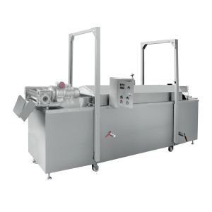 China Big Capacity Automatic Deep Fryer Machine 4200mm * 660mm * 1600mm on sale
