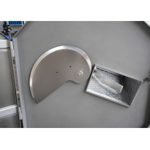 Heavy Duty Chilled Beef Meat Slicer Machine With Conveyor In Outlet