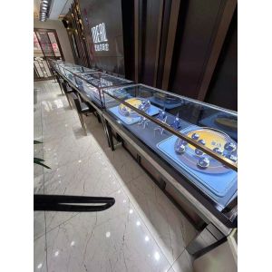 Anti Rust Luxury Display Cabinets Hardware Mall High End Display Cabinets