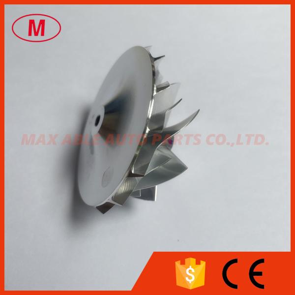 GT12 41.00/50.96mm 7+7 blades high performance Turbocharger milling/aluminum 2618/billet compressor wheel