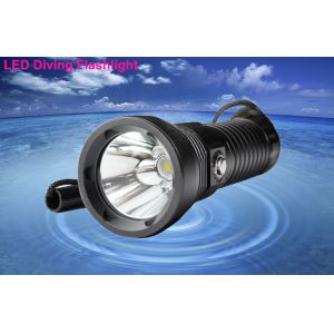 Quality 200m Range LED Dive Torch for sale