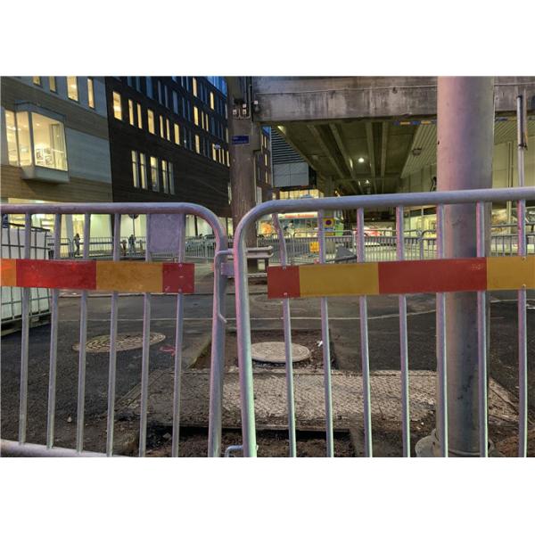 Temporary Steel Metal Crowd Barrier Fencing 1.8m - 2.5m Width