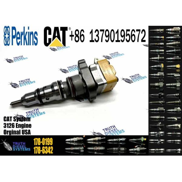 Fuel Injector 1286601 10r0782 1780199 1780198 2051285 205-1285 178-0198 178-0199 128-6601 10R-0782 for 3126B 3126 Engine