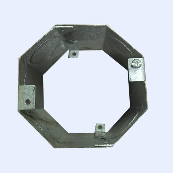 Buy Octagon Prefabricated Conduit Metal Box Extension Ring 1.60mm Thickness at wholesale prices