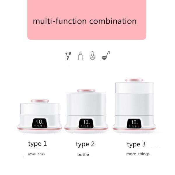 Eco Friendly Baby Bottle Sterilizer With Big Capacity Contain 6 Bottles