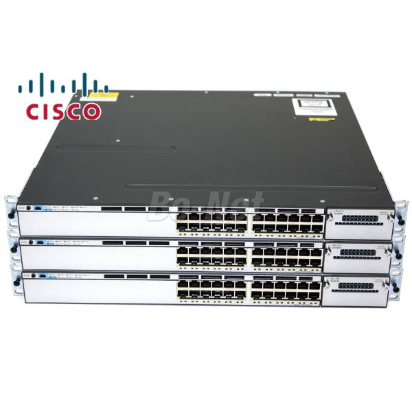 24 Port Network Cisco Switch , C3750X Series Cisco Ethernet Switch WS-C3750X-24P