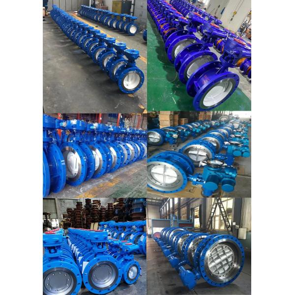 6Inch 150mm Ductile Iron Body NBR Rubber Sleeve Clamp Center Line Butterfly Valve
