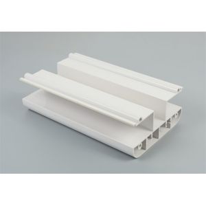 UV Resistant PVC Channel Extrusion Customized Profile Plastic