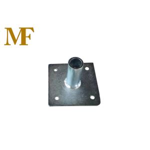Swivel Fixed Galvanized Based Plate Scaffold 150mm X 150mm
