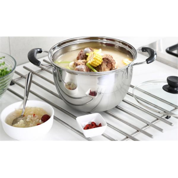 High Quality Stainless Steel Sauce Pan Milk Pot Soup & Stock Pots Set With Steamers