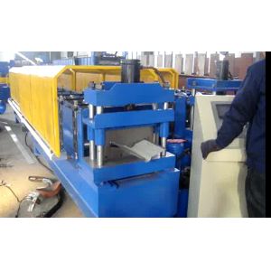 Automatic IBR / Corrugated Ridge Cap Roll Forming Machine with PLC control
