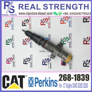 Common Rail Injector Diesel Pump Fuel Injector 268-1839 for CAT C7 Engine 324D