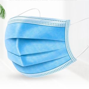 Face masks manufacturer disposable 3 ply non-woven face mask