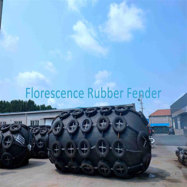 Buy Florescence Rubber Pneumatic Boat Fender Marine Dock Fenders at wholesale prices