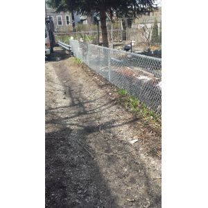 Quality Galvanized Chain Link Panels/Cyclone Fence,2.4mx10mx50x50mmx2.5mm for sale