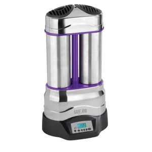 air purifier sterilizer destroys viruses and germs to protect baby and families