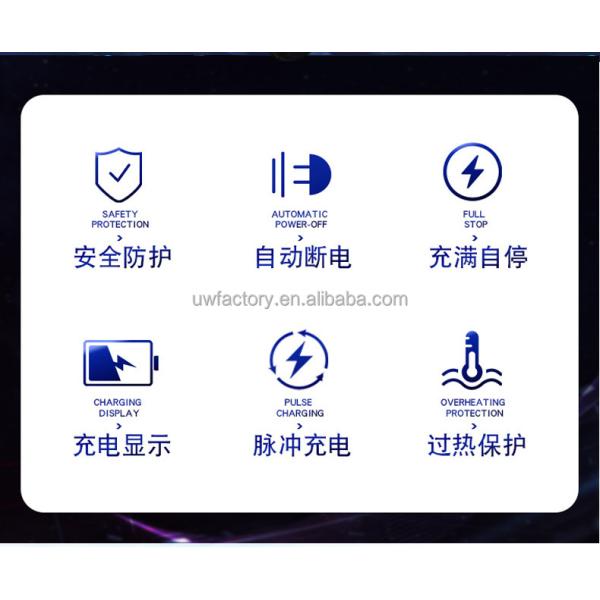 Lead Acid Battery Charger for E-bike Moped Motorcycle 110V 220V 230V 250V 36V 20AH 48V 20AH