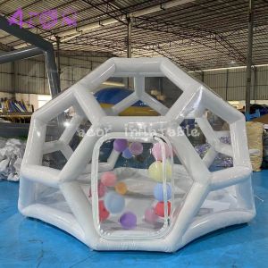 Inflatable Dome Bubble Tent Transparent Camping Inflatable Football Bubble Tent