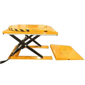 Automatic Low Profile Stretch Wrap Turntable Machines Stretch Wrapping Equipment