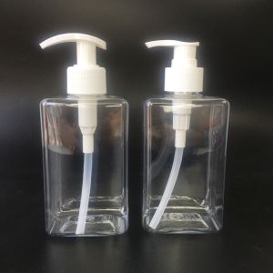 Household Cleaning Trigger Pump Bottle Custom Logo Cylinder Shape White