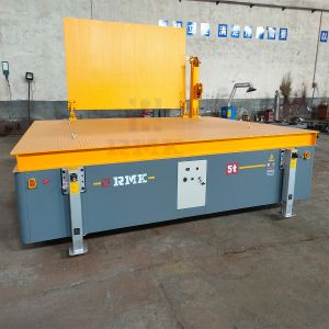 Steel Industry Electric Transfer Trolley , 5 Tons Warehouse Transfer Cart