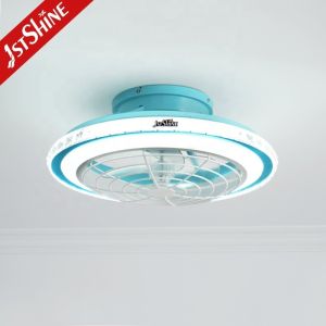 110-220V Home High Airflow Blue Ceiling Fan with OEM 1stshine LED and Blade
