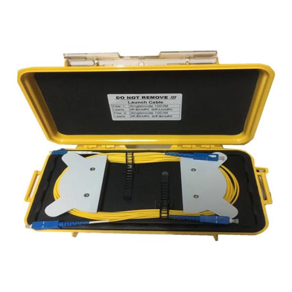 Buy G657A OTDR Bare Optical Fiber Ring Box SM MM Dummy Fiber SC FC LC Connectors at wholesale prices