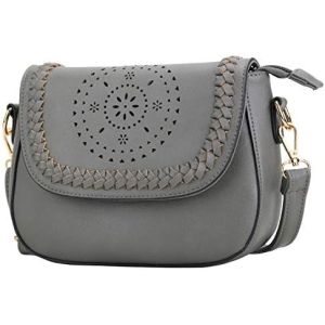 KKXIU Crossbody Bags for Women Hollow Purses with Adjustable Strap