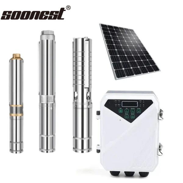 Submersible Solar Panel Pump 200W Dc 48V Solar Pump Ultra 9Dp Solar Water Pump