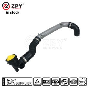 ZPY 95B121109E Radiator Cooling Coolant Hose Pipe Line Tube For Porsche Macan