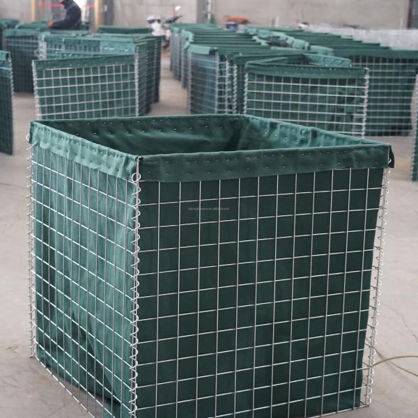 Buy Retaining Wall Eco Bastion Barrier Welded Gabion Box Explosion-proof Defensive Barrier at wholesale prices