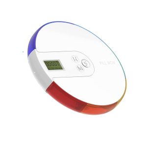 China New Design Dispenser Electronic Smart Box Portable Travel Small Pill Container with 4 Groups Alarm Reminders on sale