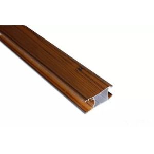 Wood Grain Sliding Glass T6 Aluminum Window Profiles