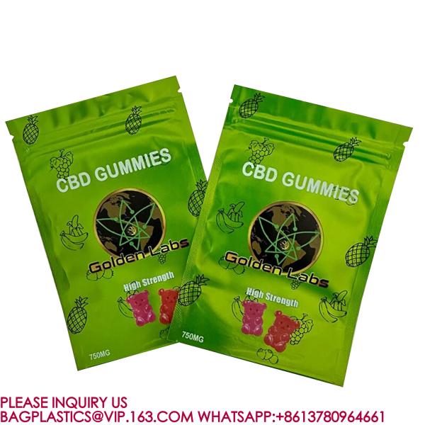 eco-friendly Foil Bag Self-Standing Zipper Bag Pla Packaging Candy Biscuit Nut Snack Bag