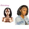 Buy cheap Adjustable Straps TP Lace Wig 13 x 4 Frontal Curly Bob Style Wig 150% Density from wholesalers
