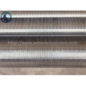 Stainless Steel 304 Slot 1.0mm 8-5/8" Water Wire Screen For Deep Wells