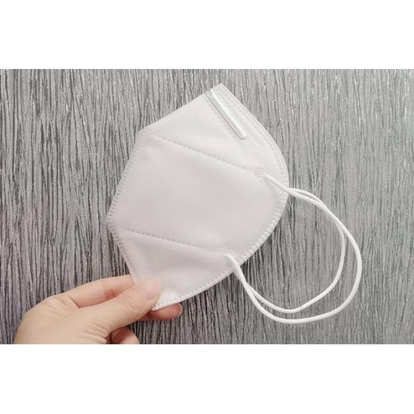 4 Ply Foldable Kn95 Mask , Disposable Pollution Mask GB2626-2006 Standard