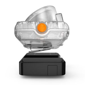 6600mAh Li-ion Cordless LED Mining Cap Lamp with OLED Display