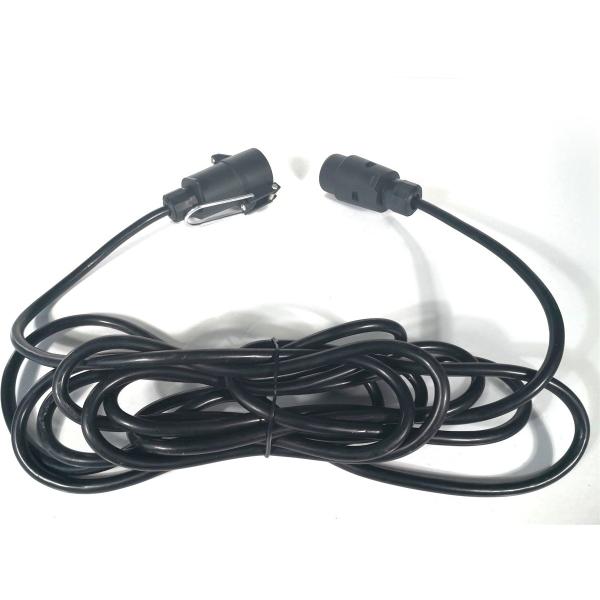 European Type Trailer Cable 7 Pole Socket To 7 Pole Plug Straight System