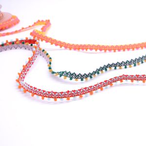 20KJ34 Azo Free 1.2cm Pom Pom Upholstery Trim