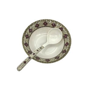 China Camping Outdoor Melamine Soup Bowl Imitation Porcelain Durable on sale