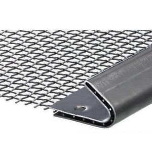 Lock Crimped Wire Mesh Vibrating Woven Wire Screen Stainless Steel 1-10mm Wire