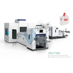 Five In One Automatic Non Woven Bag Machine For PP Woven Bag High Output