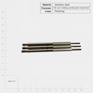 Customized Stainless Steel Shaft Precision Machined Parts Precision Components